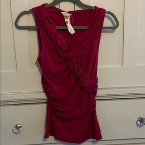 Anthropologie Top with ruffle detail